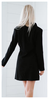 Trend Notes Ready to Roll Cutout Blazer Dress - Sexy~N~Snappy