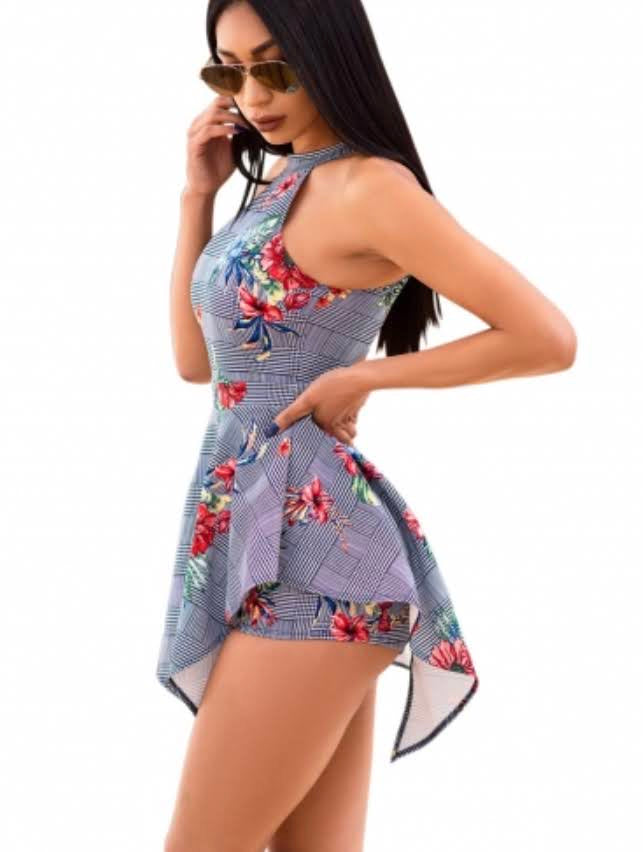 Just Chill Backless Floral Romper - Sexy~N~Snappy