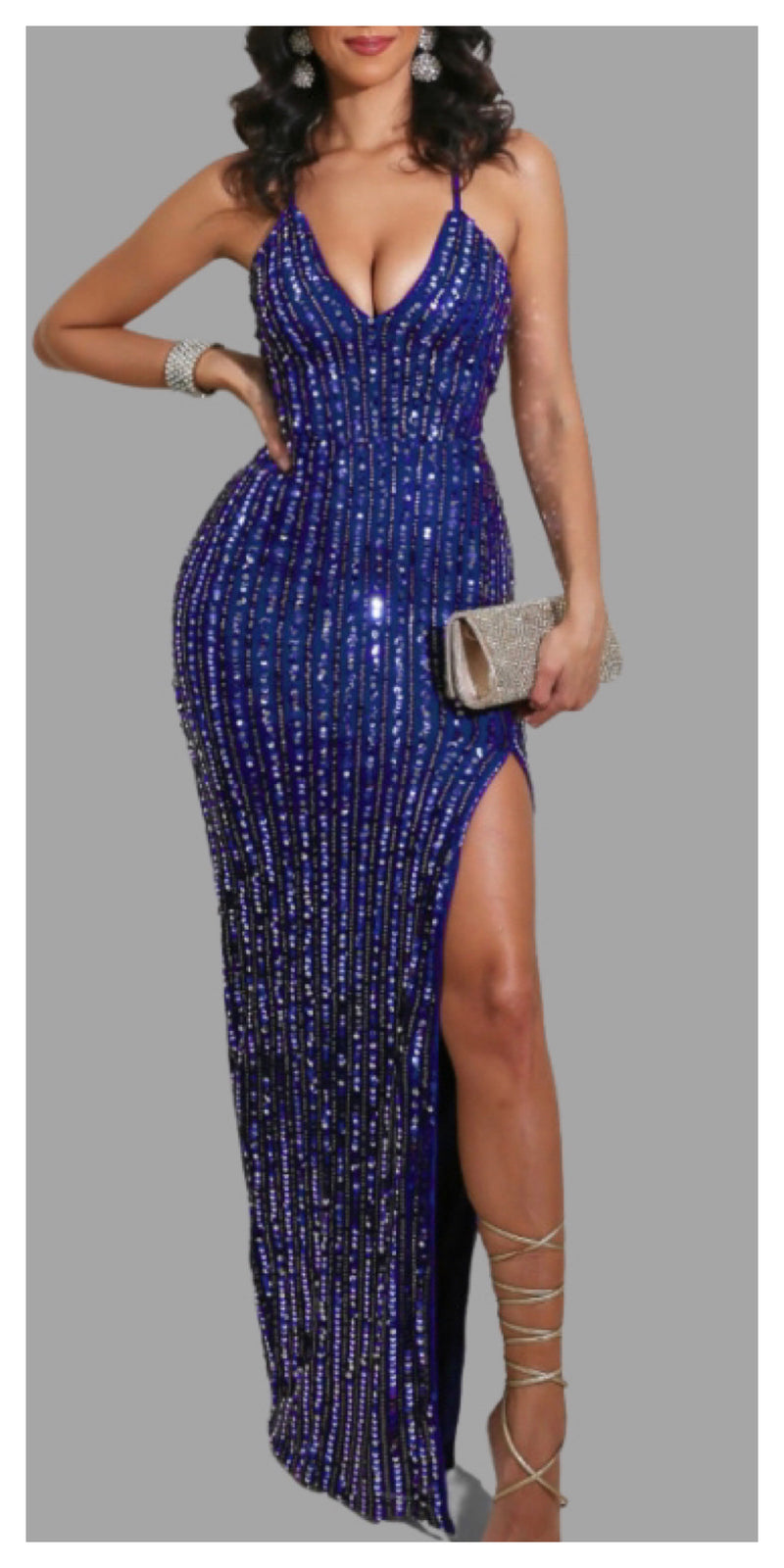 Make It Sexy~N~Snappy Sequins Dress - Sexy~N~Snappy