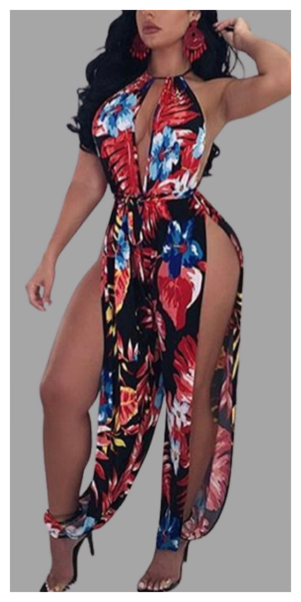 Jump Into It Jumpsuit - Sexy~N~Snappy